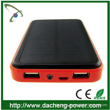 2.1A 4 LED indicators waterproof solar charger 10000mAH with CE ROHS certification